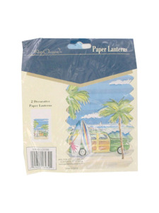hang loose 2 count decorative paper lanterns