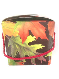 Autumn themed take-out pail