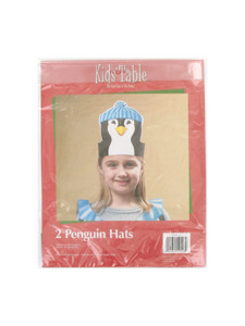 holiday fun 2 count penguin hats
