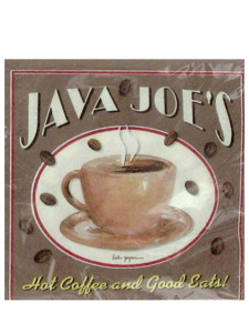 java joes 16 count 9 7/8 x 9 7/8 napkins