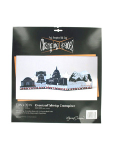 liberty 13 x 39 inch oversized tabletop centerpiece