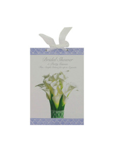lily bouquet bridal shower party game book