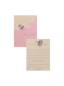 little angel 8 count annoucements/envelopes