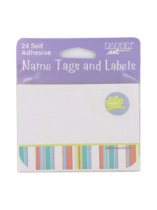 mobile animals 24 self adhesive name tags and labels