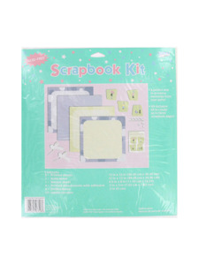 mod moms shower scrapbook kit