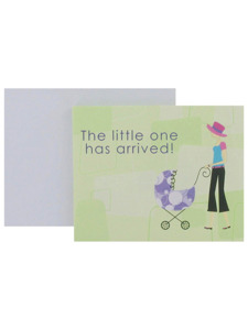 mod moms shower announcements 8 count invitations/envelopes
