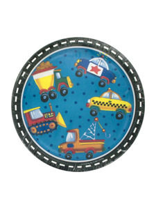 on the job 8 count 7 inch round plates