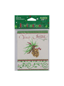 otannenbaum 8 count invitations/envelopes