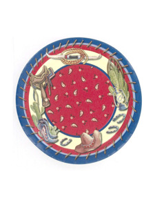 out west 8 count 7 inch round plates