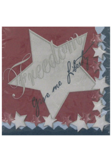 liberty 36 count 9 7/8 x 9 7/8 inch napkins