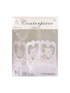 pink garden 27 x 11.25 inch centerpiece