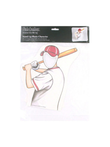 baseball stand up photo character