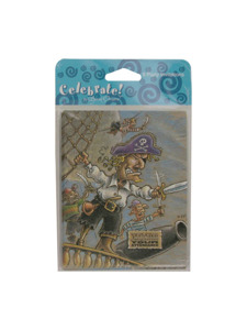 pirate party 8 count party invitations/envelopes