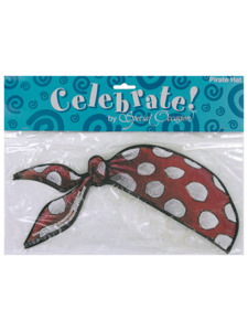 pirate party 8 count paper pirate scarf hats