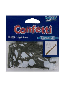 play sports baseball confetti mix .5 ounce bag