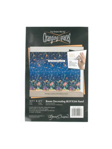 sea life room decorating bottom panel 10 x 4 ft