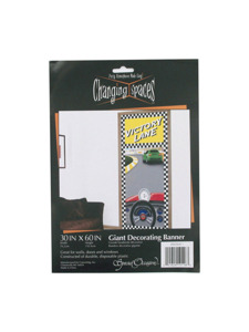 speedway giant decorating banner 30 x 60 inch
