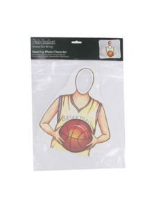 basketball stand up photo character