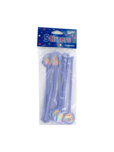 surfs up 12 count stirrers