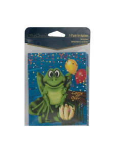 swamp party 8 count party invitations/envelopes