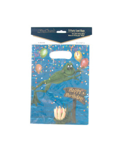 swamp party 8 count party loot bags 6.5 x 9 inch