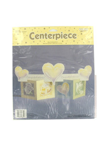 symbols of love 23 x 11.5 inch centerpiece