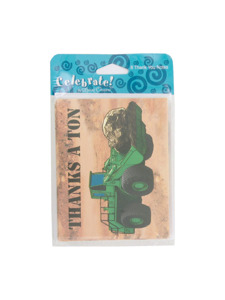 big dig 8 count thank you cards/envelopes