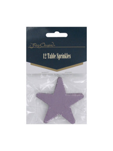 tropicana beach 12 count table star sprinkles