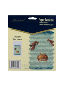 under the sea 2 decorative paper lanterns