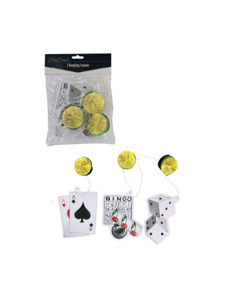 vegas nights 3 count dangling cutouts
