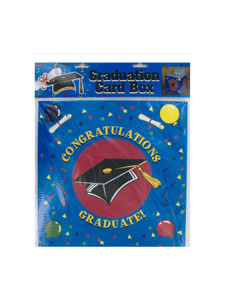 large graduation card box