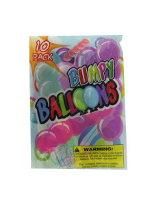 Giant bumpy balloons (10 pack)