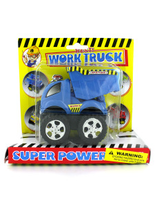 Friction powered construction trucks
