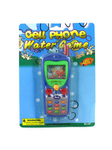 cell phone water toss game assorted colors