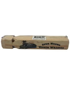 Wooden train whistle