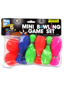 Mini bowling set