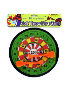 Soft dart game