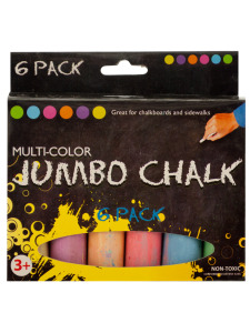 Jumbo chalk (pack of 6)