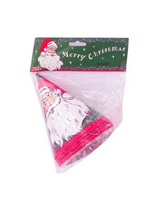 santa claus 8 pack party hats