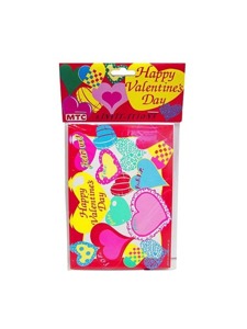 happy valentine 8 pack invitations/envelopes