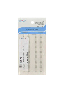 240 Pack dressmaker silk pins