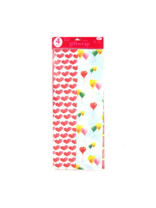 love theme gift wrap