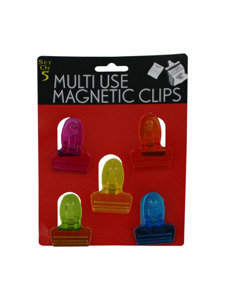 Magnetic clips (set of 5)