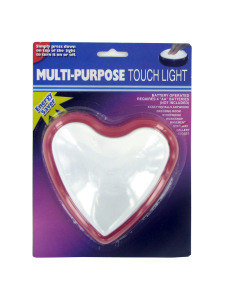Heart-shaped touch light