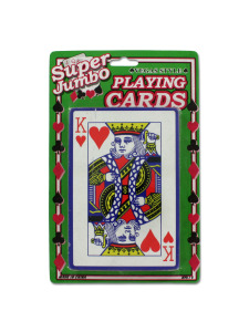 Jumbo playing card deck