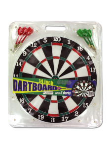 14 dartboard w/ 6 darts