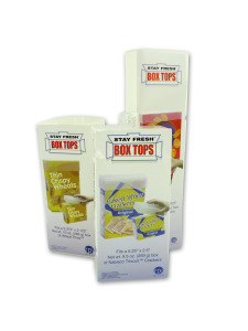 3 piece assorted size stay fresh box tops