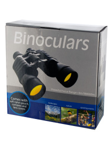 Binoculars with compass