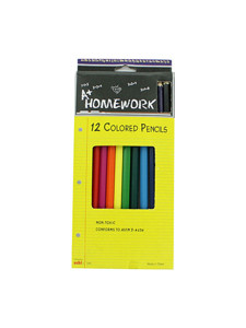 12 Piece color pencils