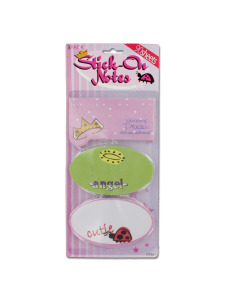 Die-cut sticky notes (set of 3)